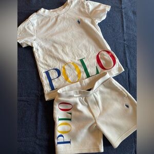 Kids Polo Ralph Lauren Shorts Set| 3T